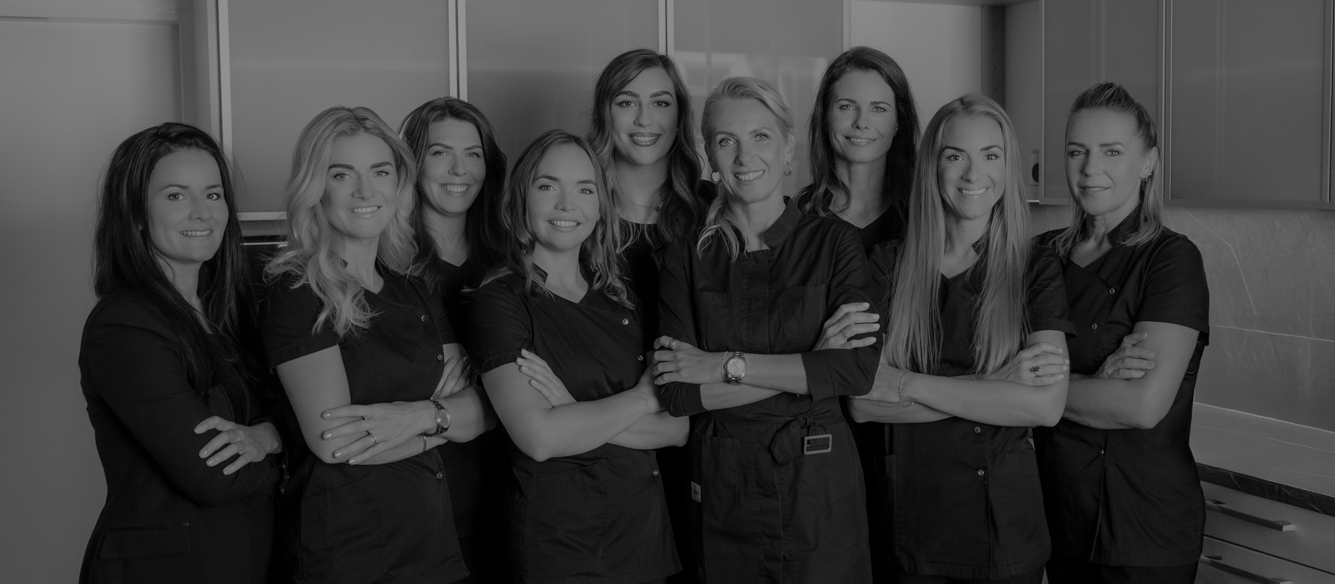 Krásný úsměv - týmová fotografie